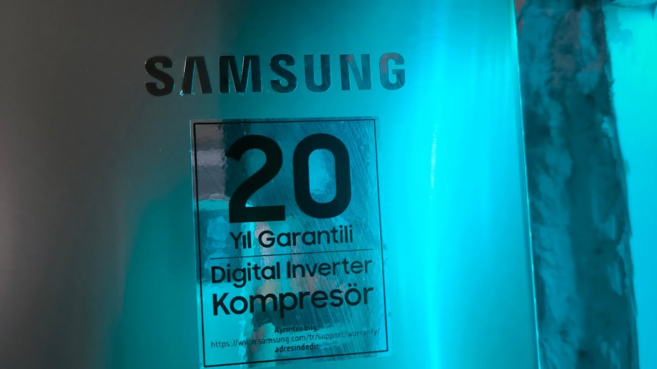 Dev Buzdaolabı Samsung RF85A911ASL Gardrops buzdolabı