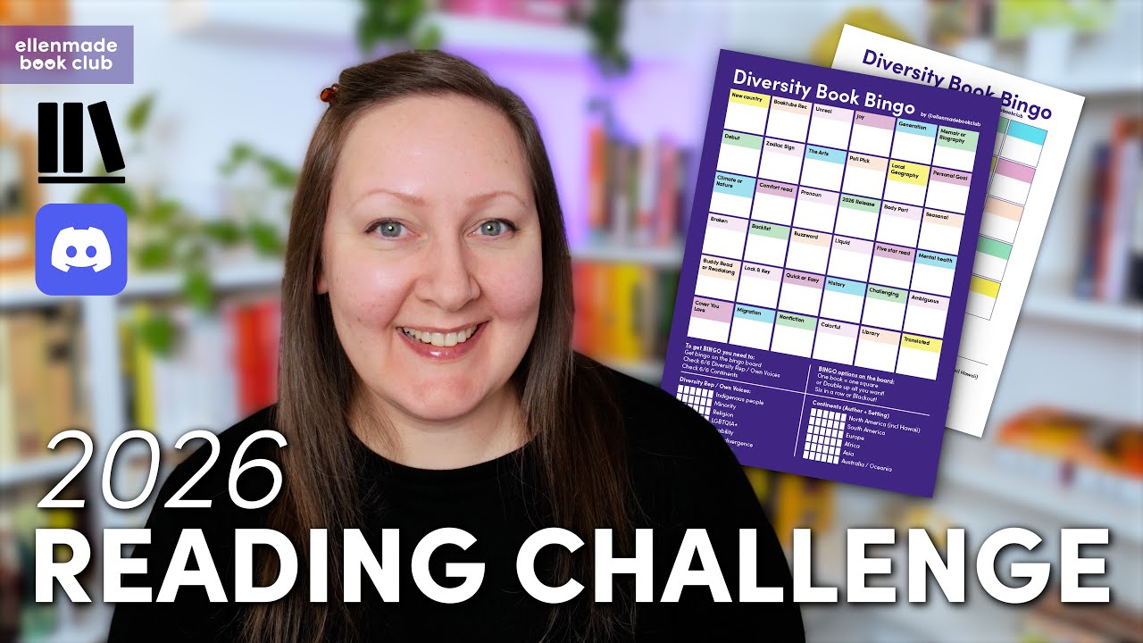 Diversity Book Bingo 2026 📚💜 Reading Challenge Announcement