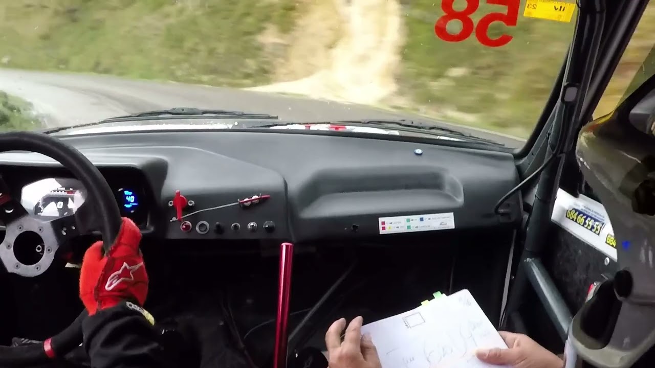 Rallye Villa de Llanes 2022, Ss9 La Torneria, German Romano-Daniel Lopez, Peugeot 205 Rallye