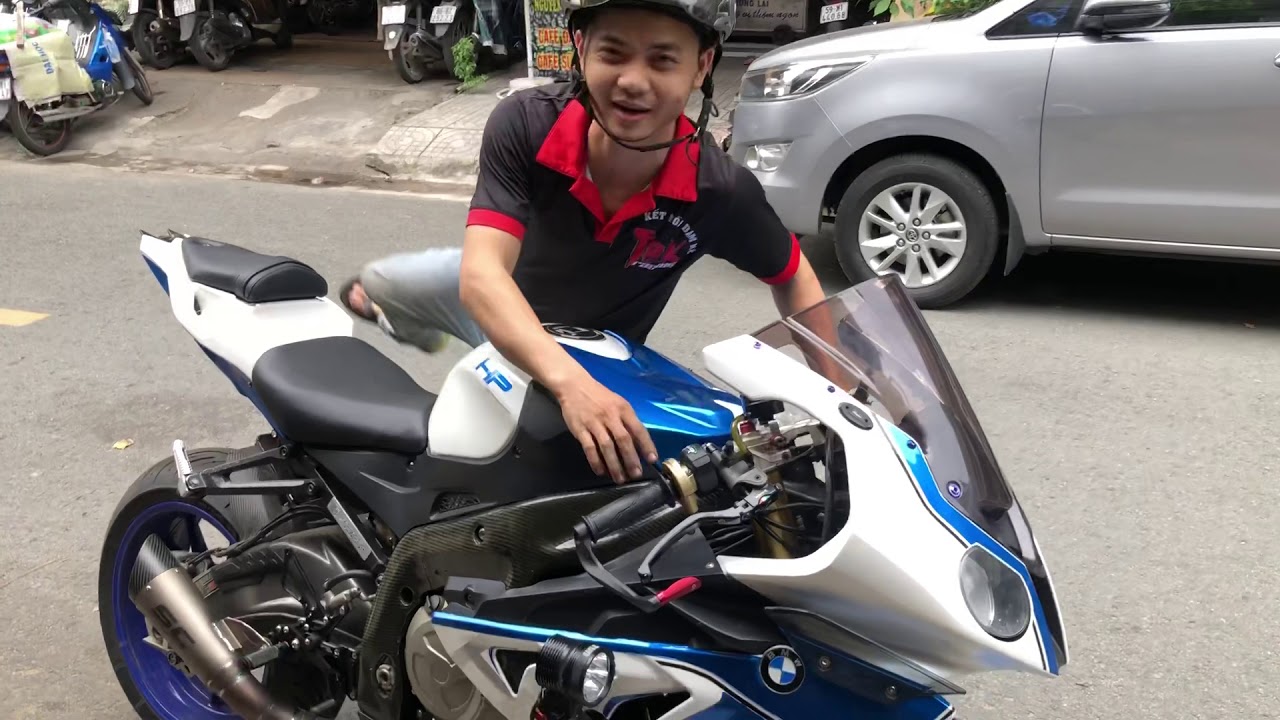 Test S1000RR 2012 Vô Pô SC S1 Và một số đồ chơi Tại TBK Tem 147 Tân Khai P4 Q11 Bảo Hello 0909774482