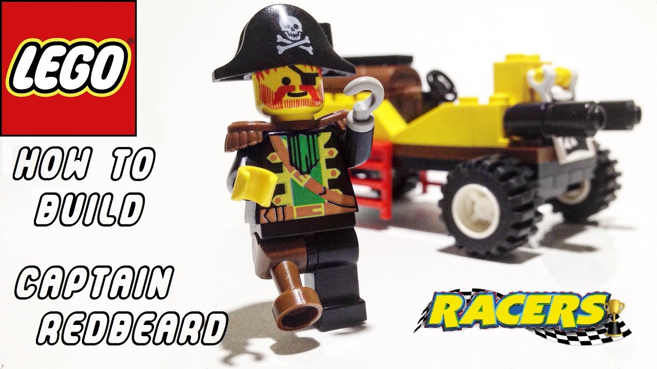 How To Build - Captain Redbeard From LEGO Racers