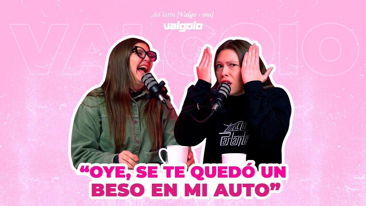 Amiga, se te quedó un beso