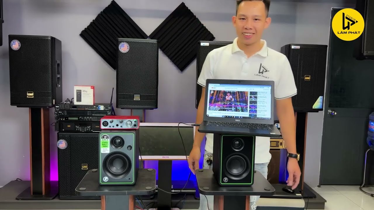 Loa kiểm âm dưới 3 triệu Mackie CR3X BT có gì ??