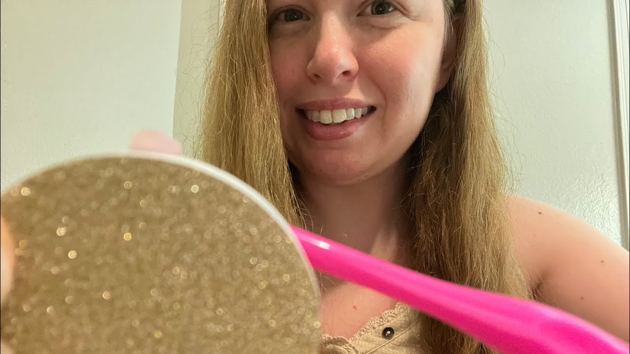 ASMR pretend ear cleaning whispering