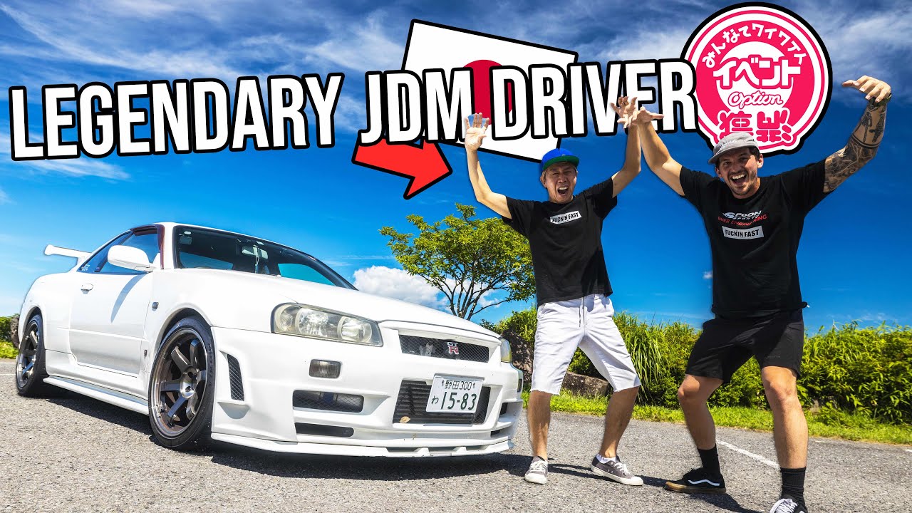 JDM Legend RIPS My R34 GTR in the Mountains of Japan *TARZAN YAMADA*