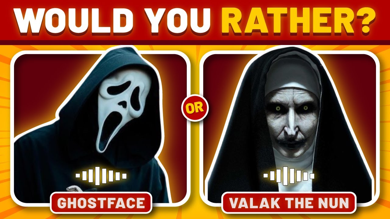 would you rather hardest choices ever horror edition - movie quiz | Horror Movie Quiz