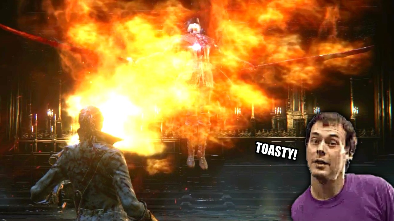How to "Break" Bloodborne by using Fire