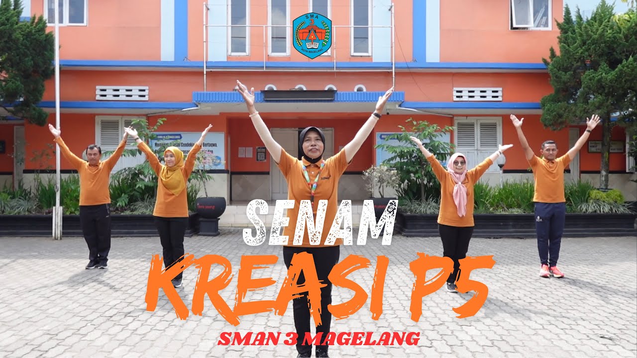 senam P5 SMAN3 Magelang