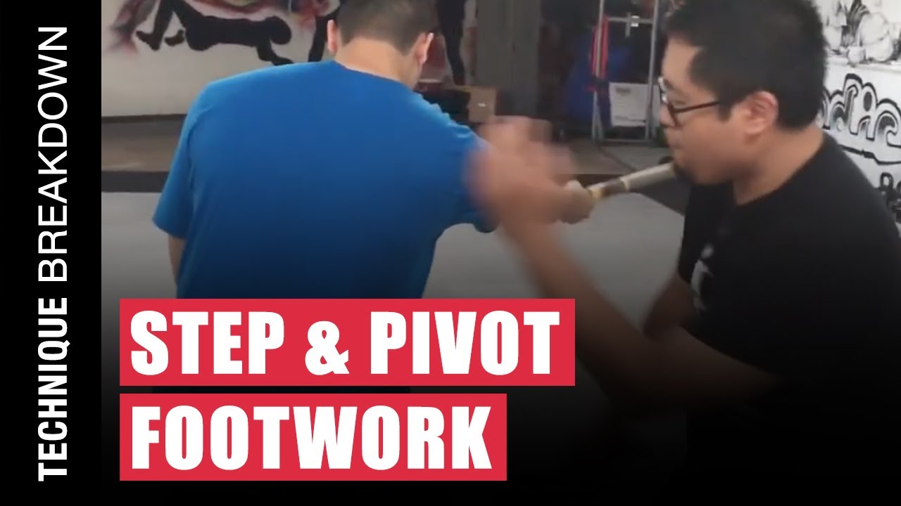 STEP & PIVOT Footwork Applications in Filipino Martial Arts against the Horizontal Attack | Kali
