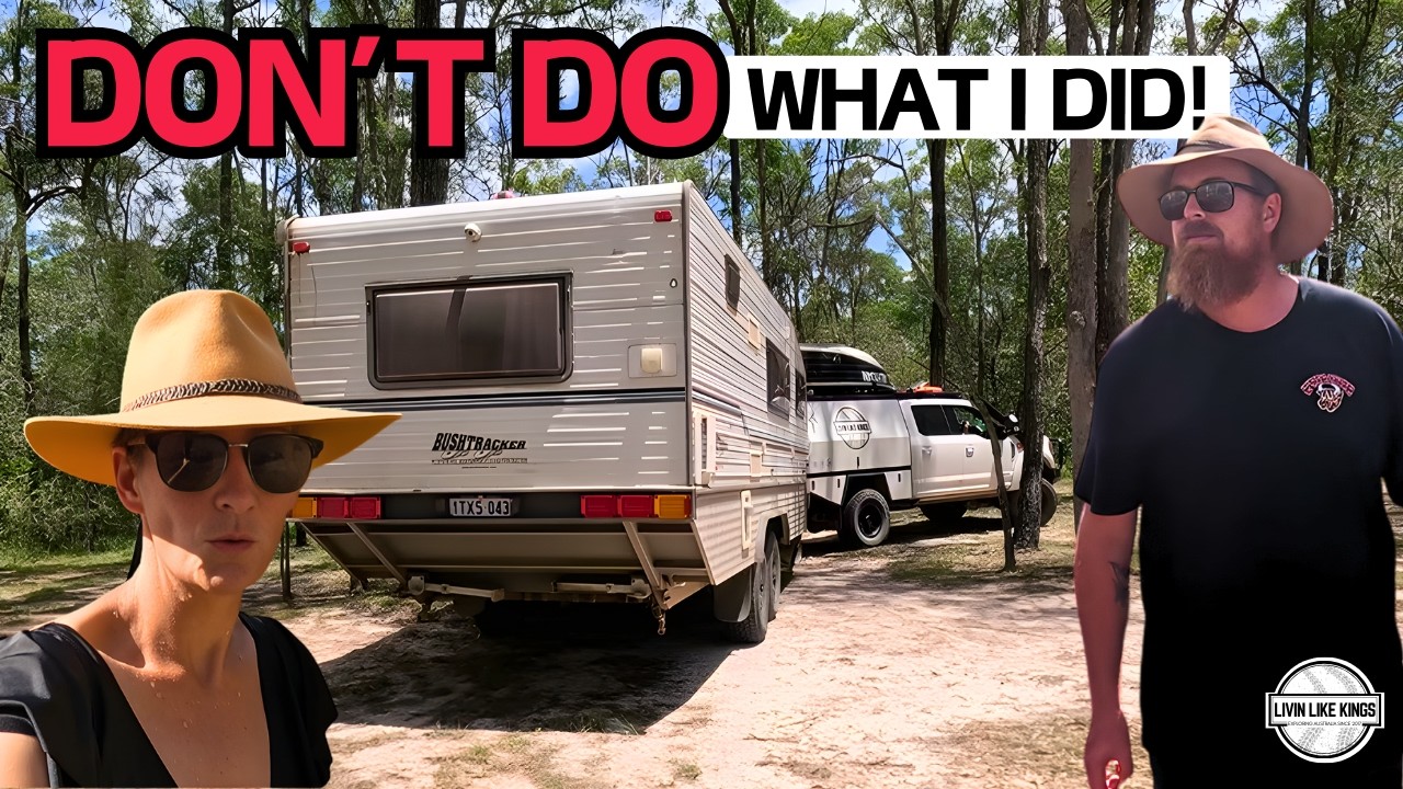 DON'T MAKE THE SAME MISTAKE I DID! & We find the BEST Swimming Hole - Caravanning Australia E169