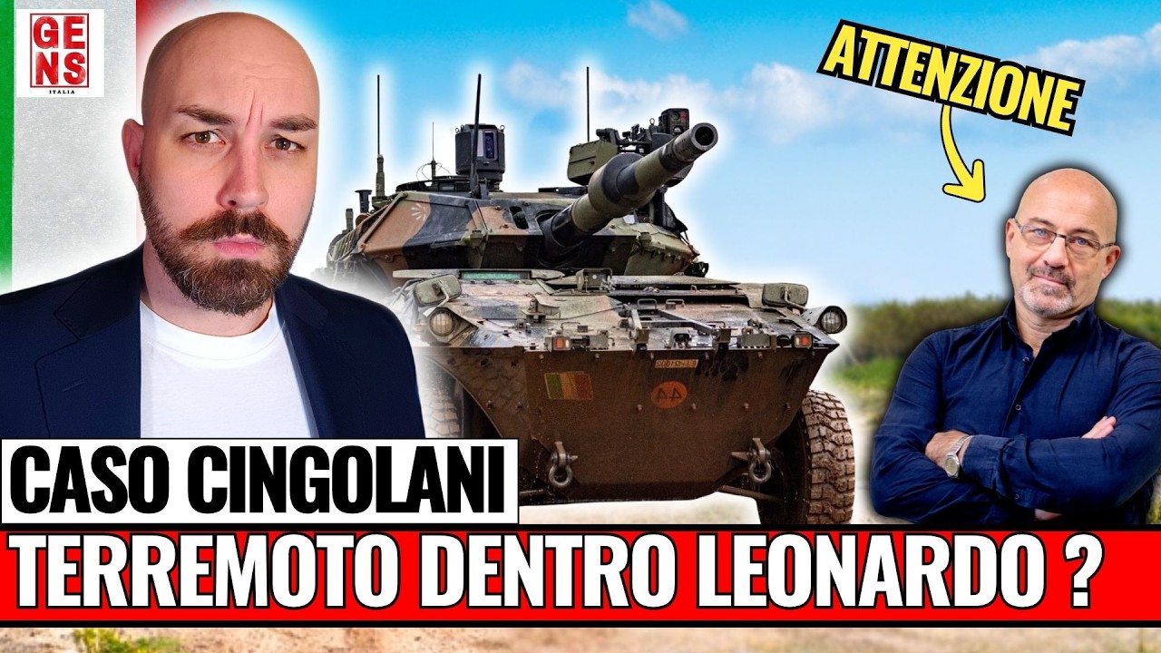 CASO CINGOLANI : LEONARDO CAMBIA ROTTA?