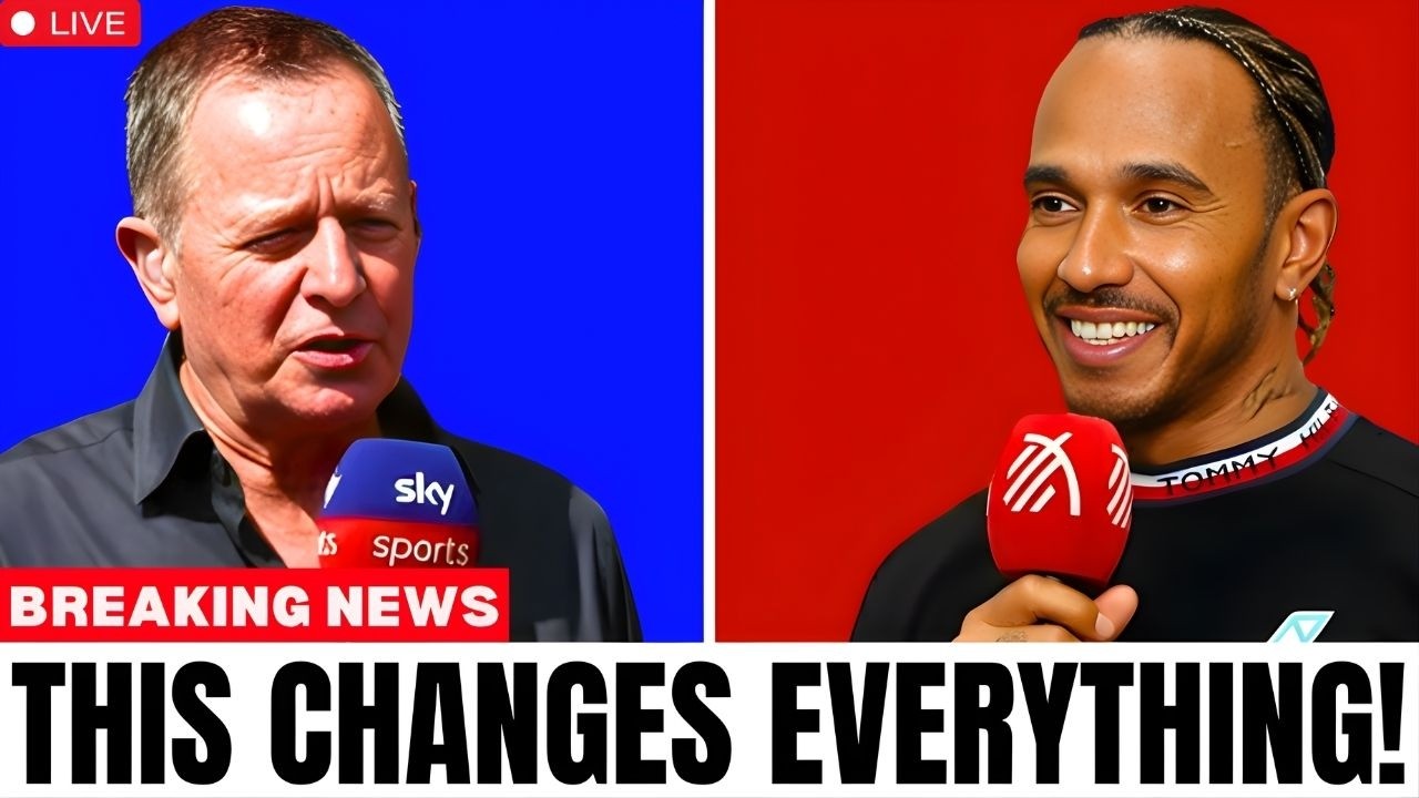 1 MINUTE AGO: Martin Brundle STUNNS RED BULL Fans with INSANE Lewis Hamilton Prediction!