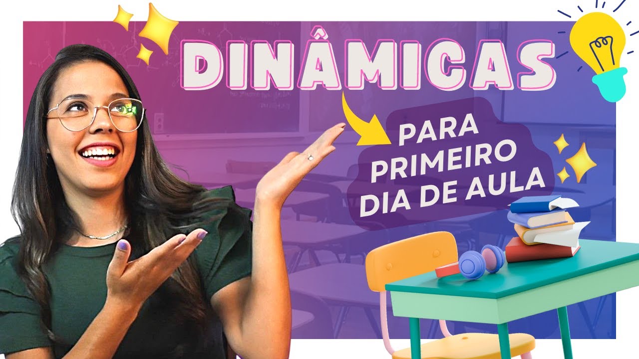 4 DINÂMICAS para PRIMEIRO dia de AULA 🎈🎉 [ PASSO A PASSO ]