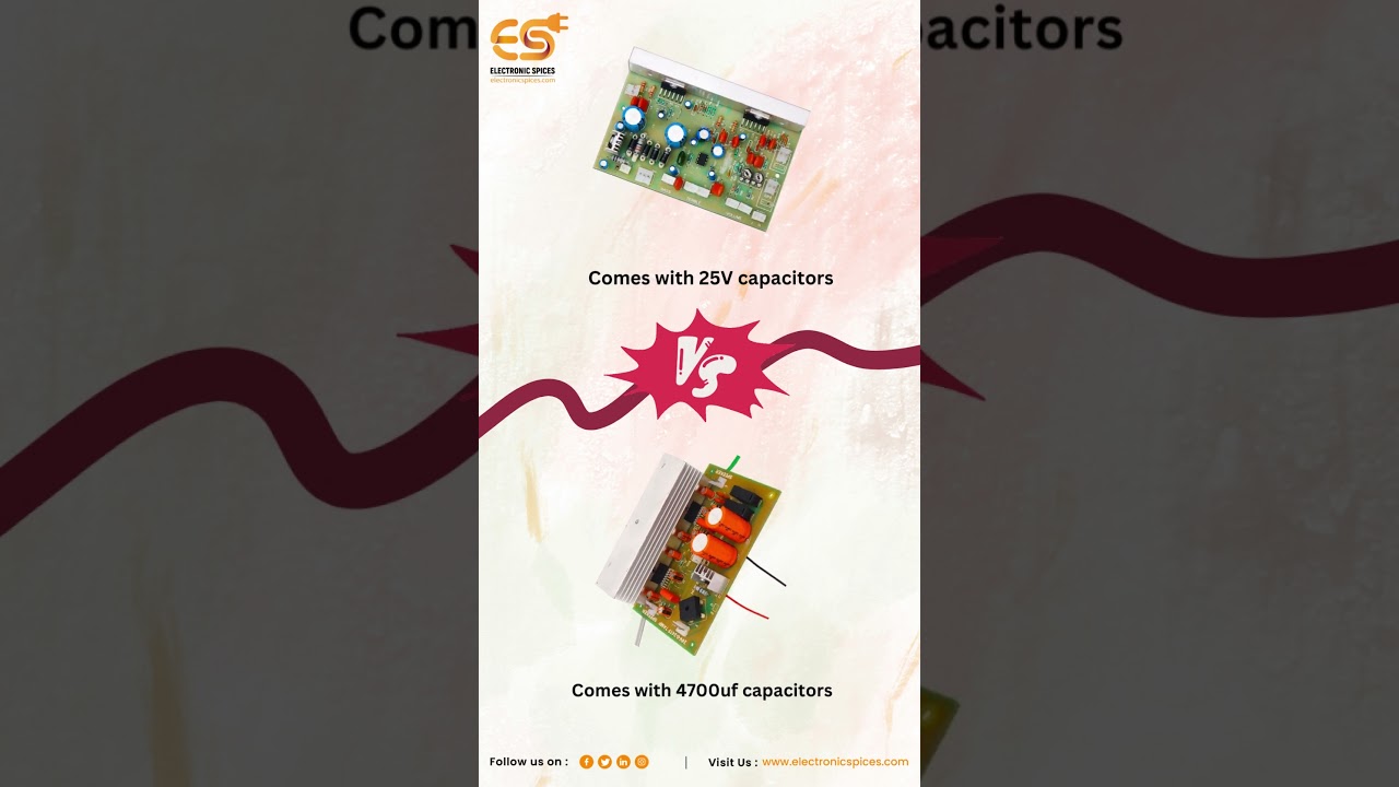 TDA7294 / TDA7265 heavy duty audio amplifier circuit board