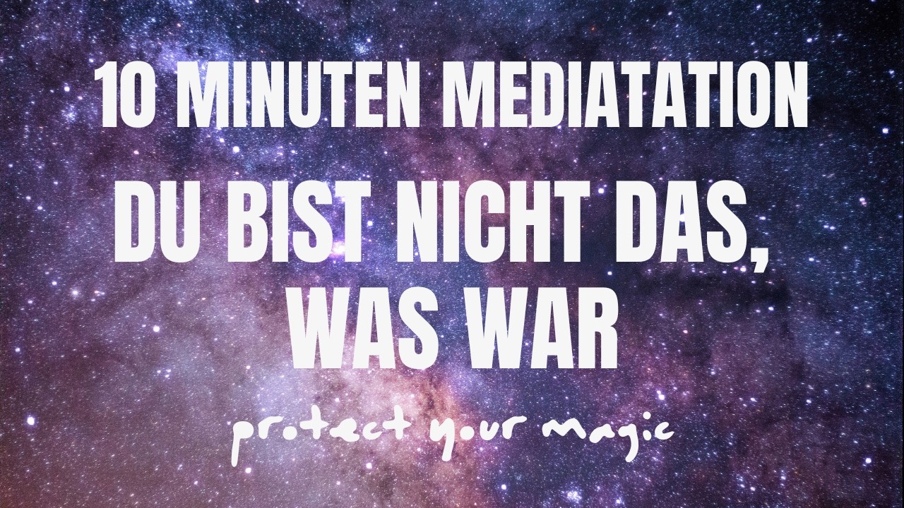 Du bist nicht deine VergangenheitHarte Zeiten loslassen & Frieden finden