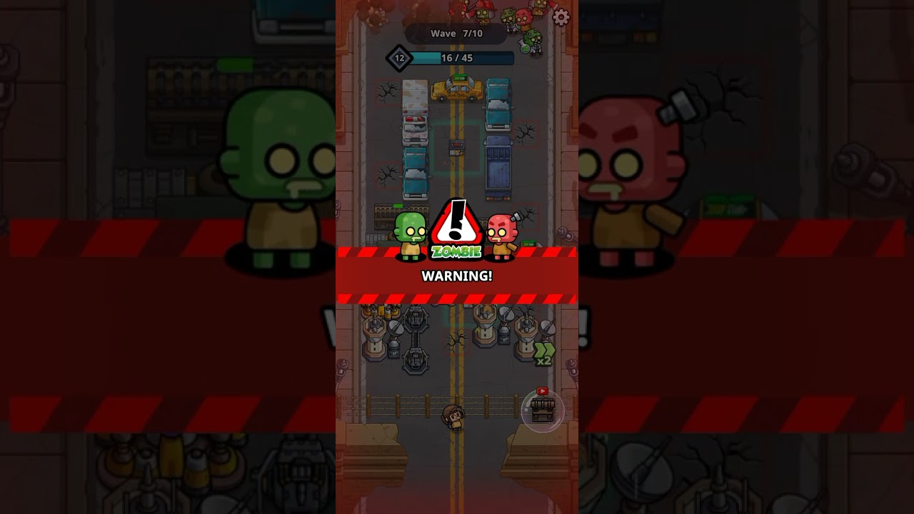 Zombie fortress traps defense last stage 
