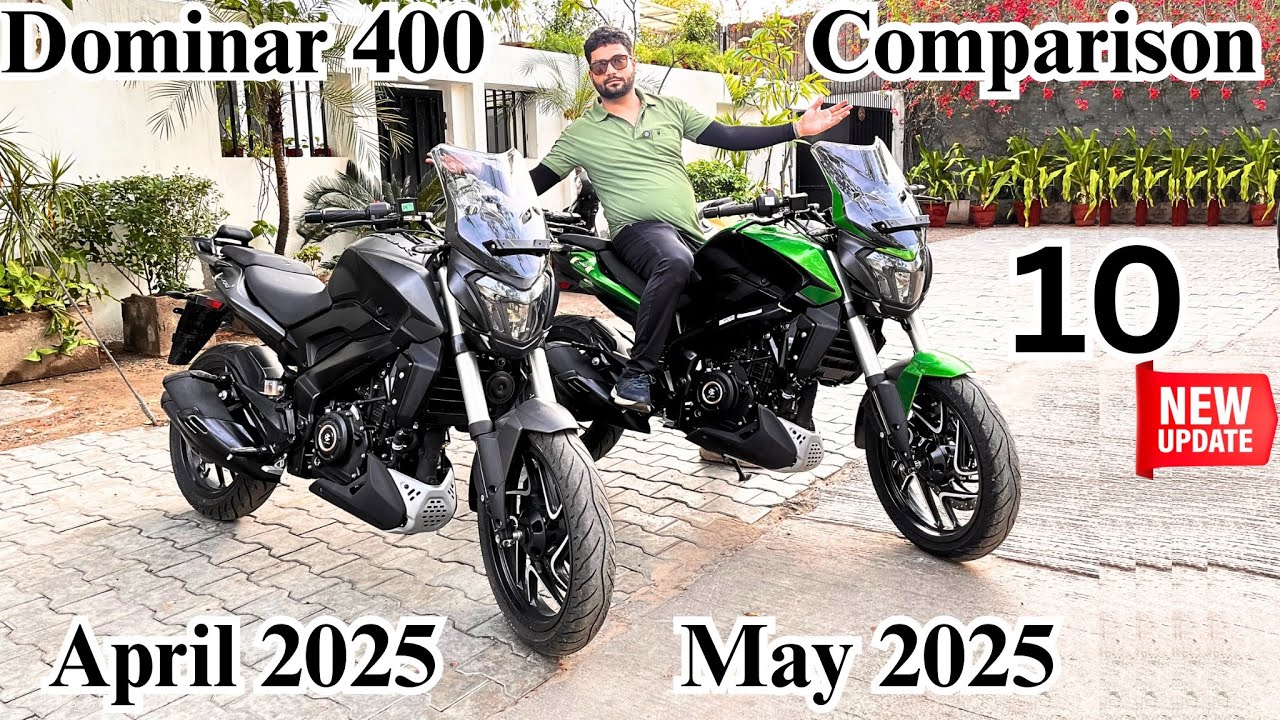Bajaj Dominar 400 New Model Vs Old Model Detailed Comparison Video How Many Changes & Price Increase