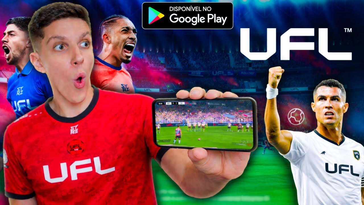🔥BAIXE JÁ! JOGO do CR7 LANÇAMENTO!🔥UFL MOBILE😱 MELHOR que EFOOTBALL e EA FC?