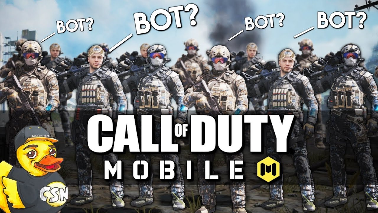 В Call of Duty: Mobile все «боты»???