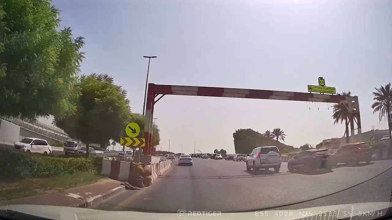 Morning Drive Dubai to Sharjah 🌅 | Free Flow Traffic on Sheikh Mohammed Bin Zayed Road E311 | UAE 4K