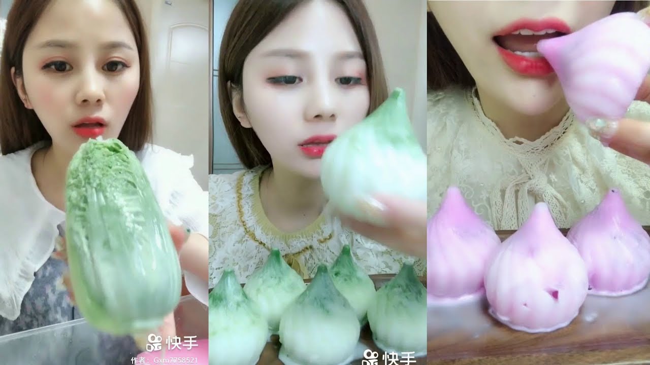 Sütlü Buz Yemek Videoları - #136 ASMR (Frozen Milk Eating)