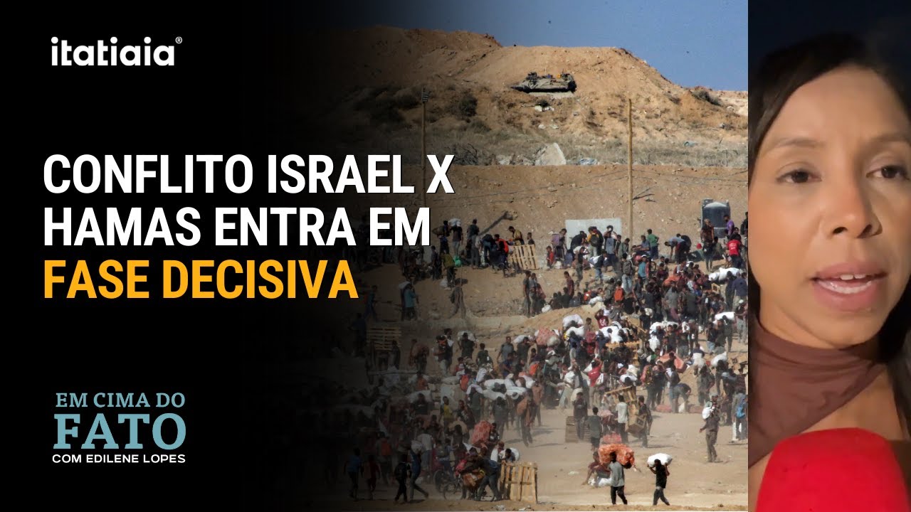 ISRAEL SE APROXIMA DA TOMADA DE GAZA | EM CIMA DO FATO