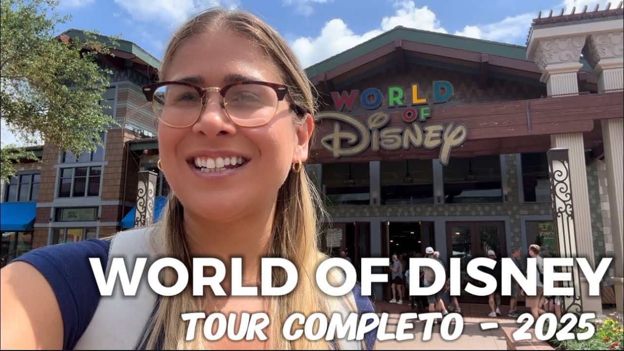 WORLD OF DISNEY 2025 | Tour completo atualizado na MAIOR loja da Disney, em Disney Springs