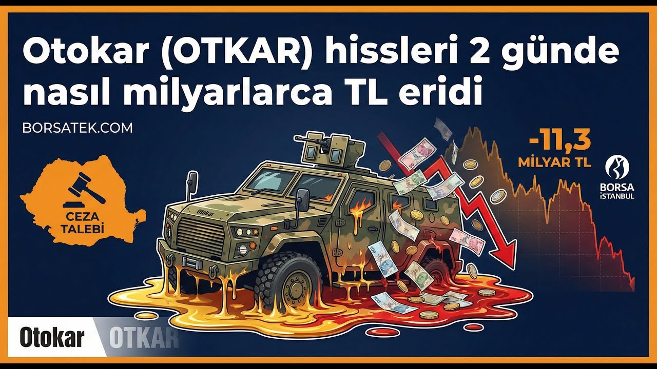 Otokar hisselerine ne oldu? D&uuml;ş&uuml;ş daha devam edecek mi? Yatırımcılar ne yapmalı