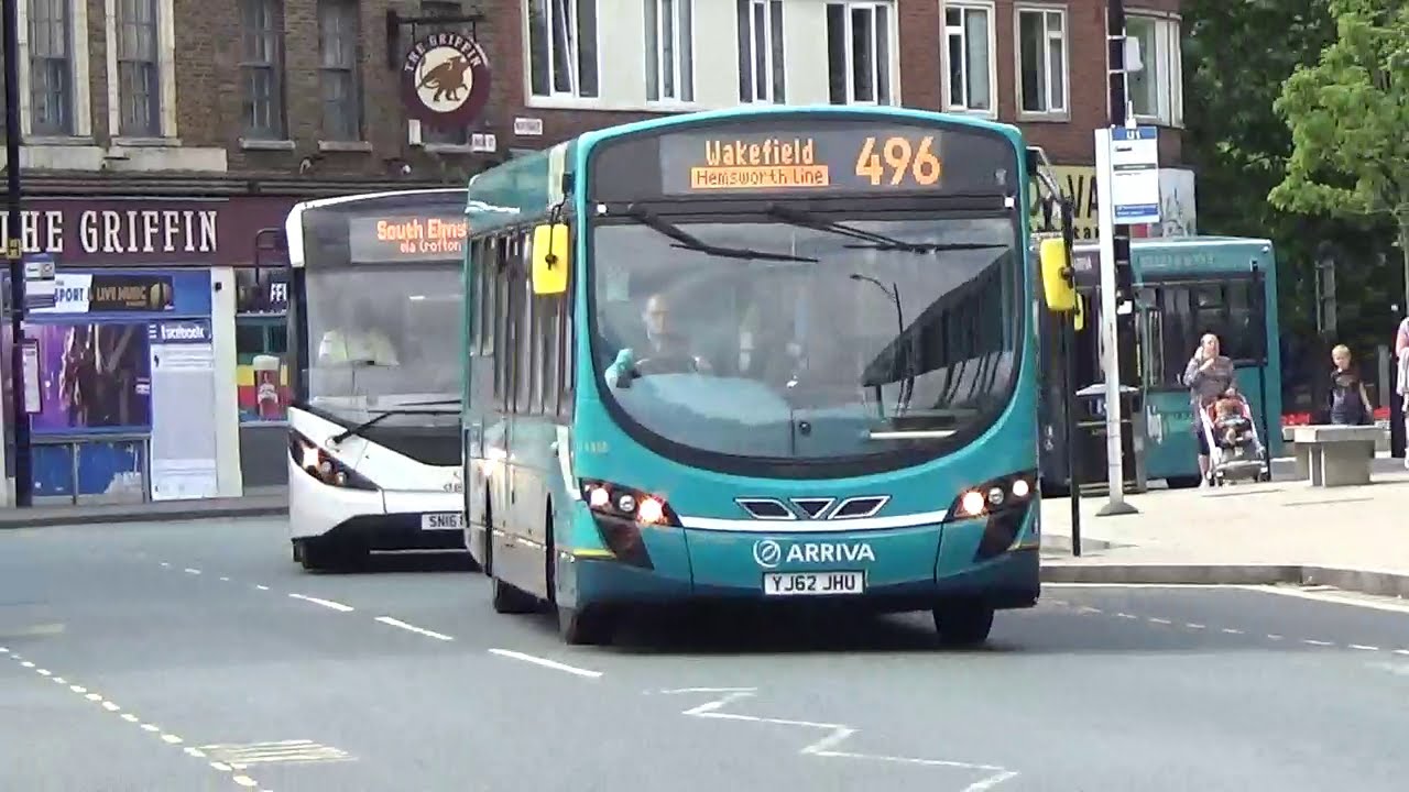 Buses of The UK 2021-Wakefield Bus Station & Town Centre