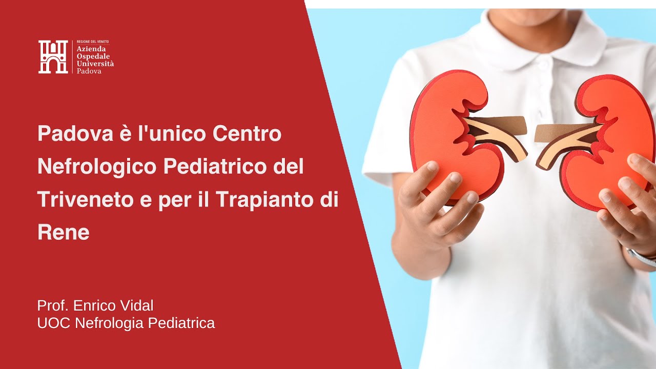 Padova è l'unico Centro Nefrologico Pediatrico del Triveneto e per il Trapianto di Rene