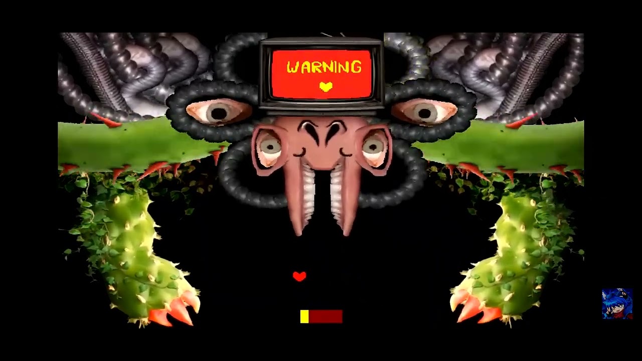 (UNDERTALE)Omega flowey the flower,[BOSS FIGHT]👍👍😘😍🤩🥰🥰😇😀😃😄😁😆😅