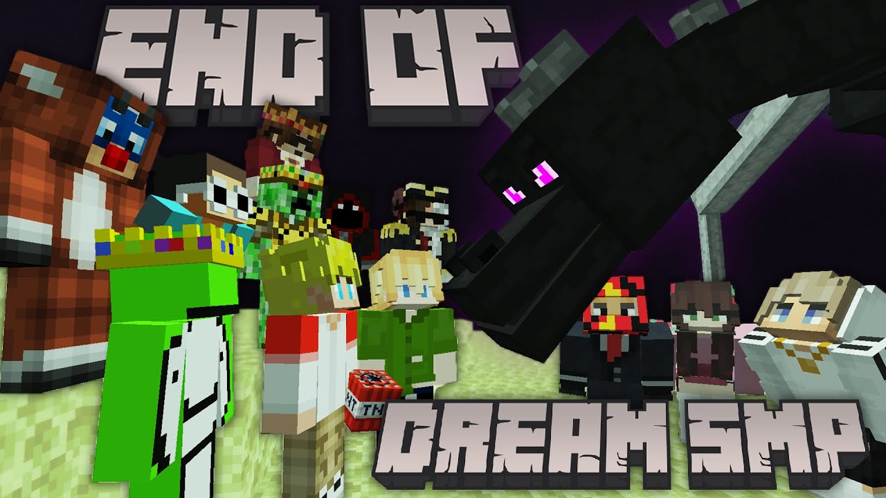 The Dream SMP Final Ender Dragon Fight! END OF DREAM SMP