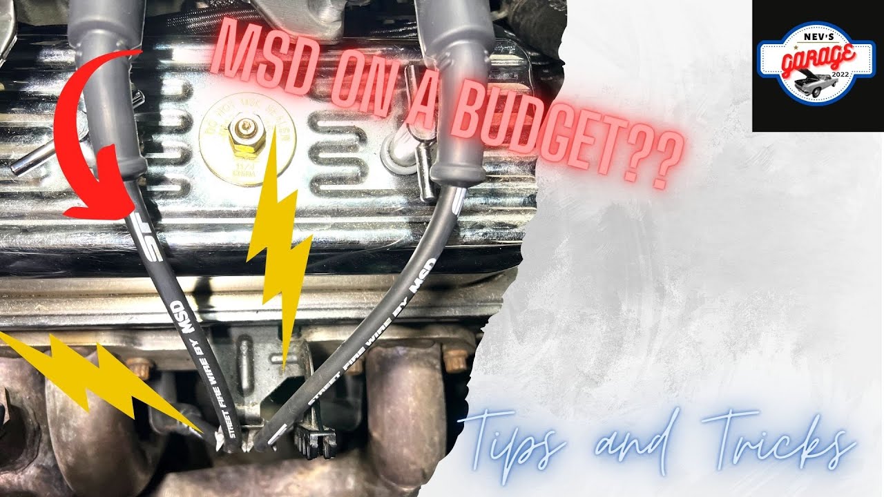Budget Spark Plug Wires (The Correct Way)