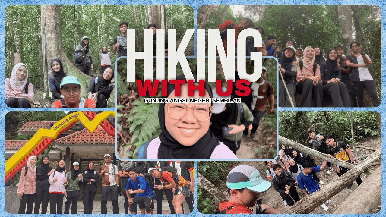 KAMI SKIP STUDY UNTUK HIKING???!! - Gunung Angsi Hike During Final Exam Week.