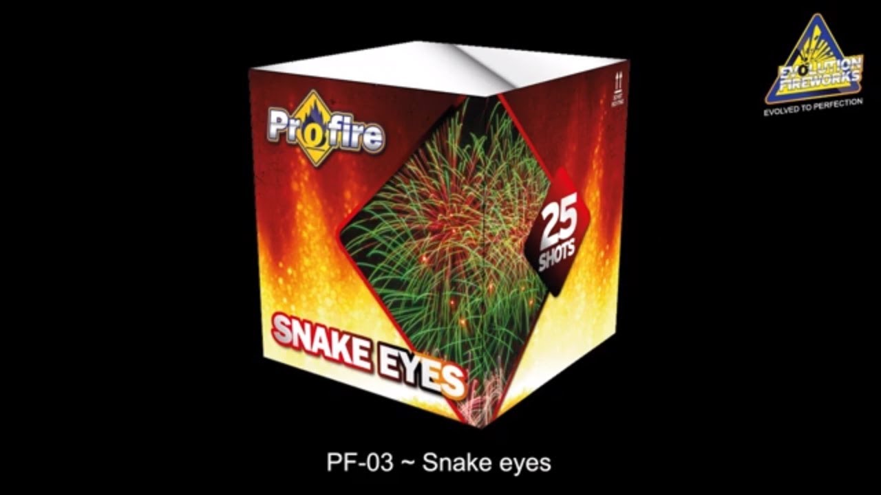 Snake Eyes - Evolution Fireworks Vuurwerk - 2403
