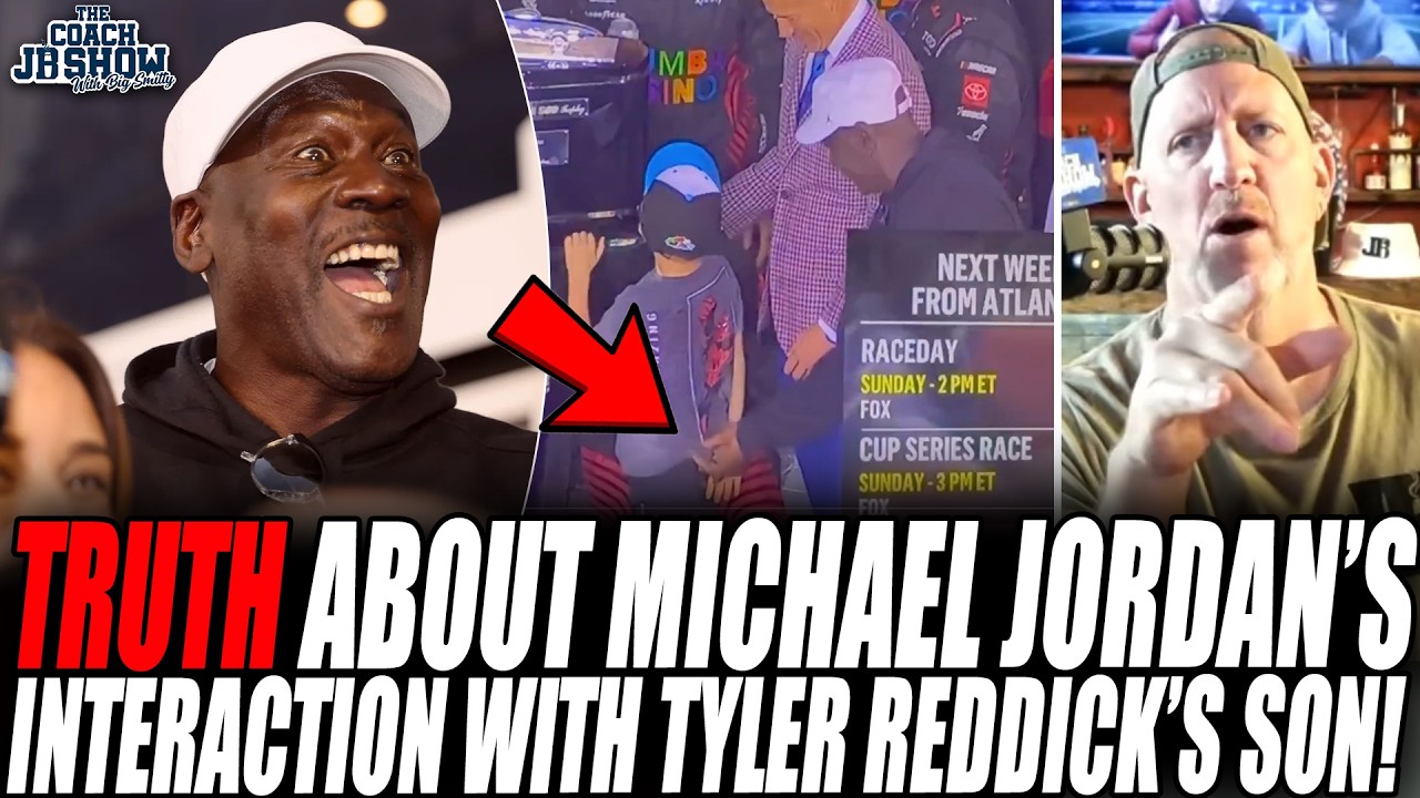 Coach JB Breaks Down TRUTH About Michael Jordan's INTERACTION With Tyler Reddick's Son!