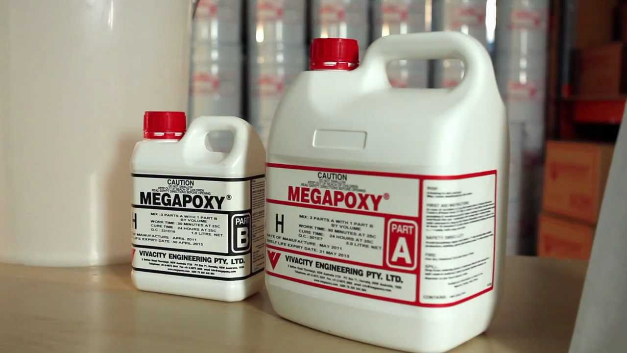 Megapoxy H High Strength Epoxy Mortar instructional video