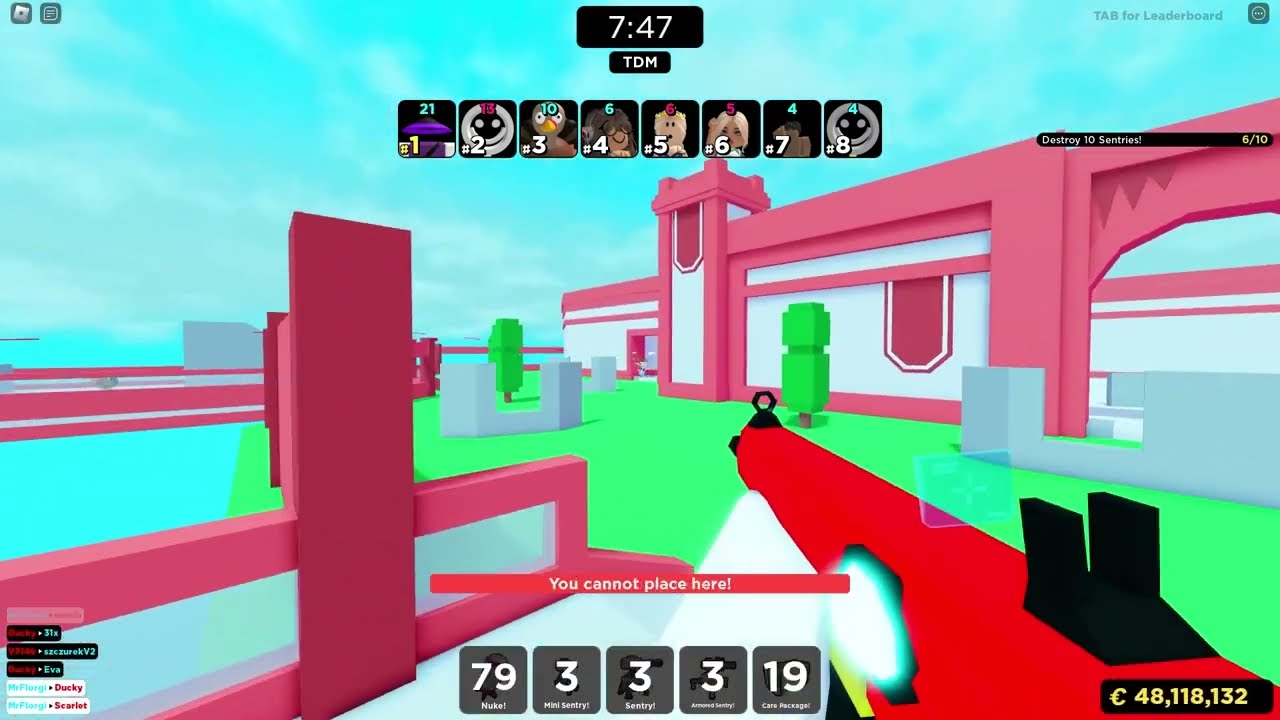 6 Nukes with 6 Guns in BIG Paintball 1