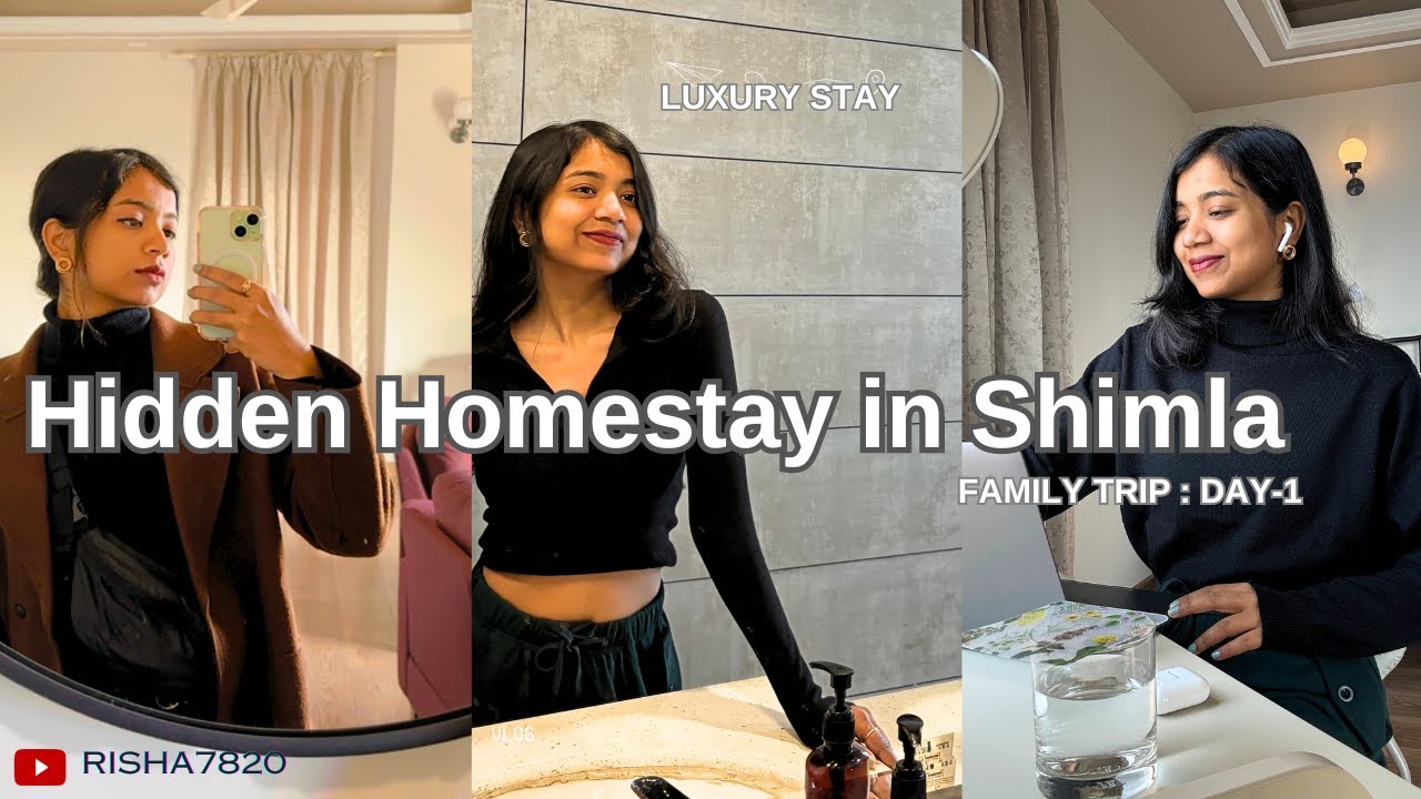 The Manor Luxury Service Apartments, Shimla | Hidden Homestay | Vande Bharat | Family Trip : Day-1