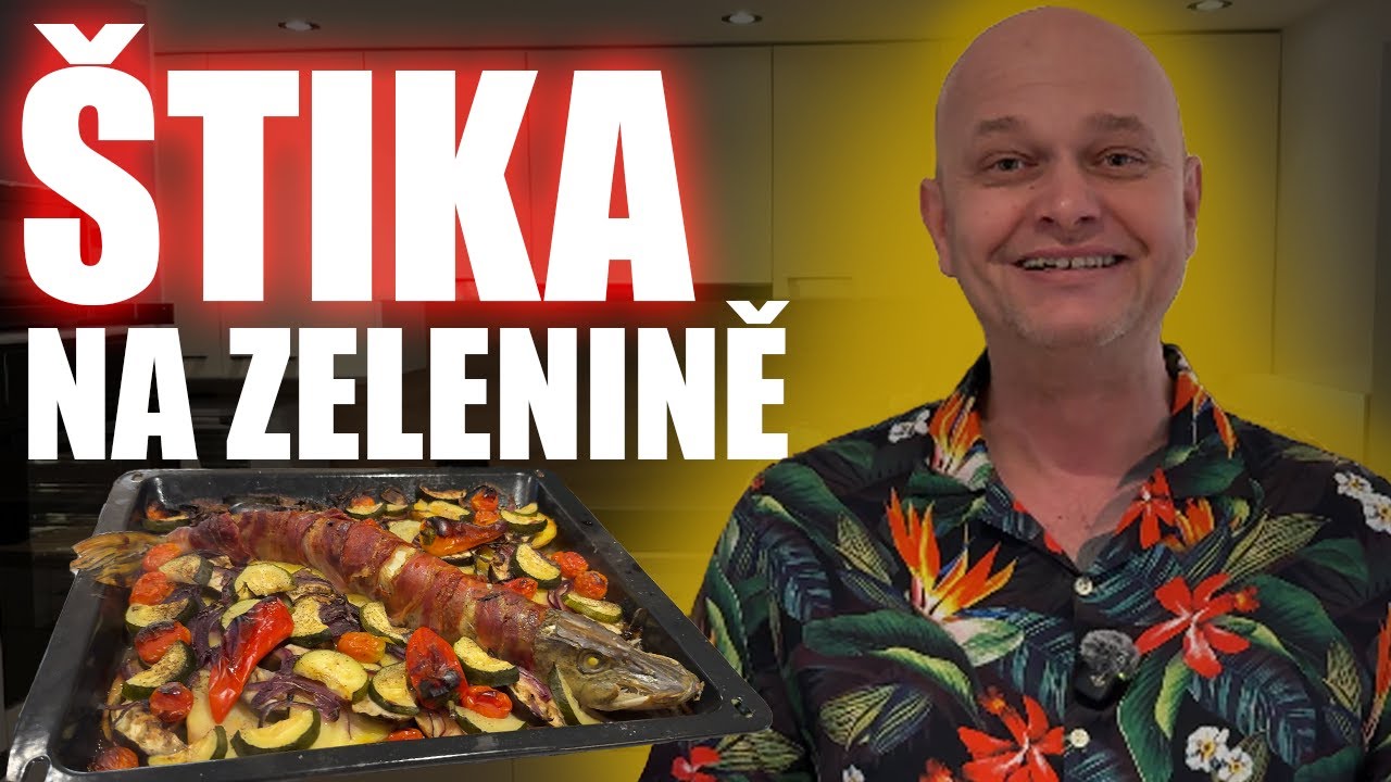 Pečená štika na zelenině! 🥕🐟 – lehký a chutný oběd