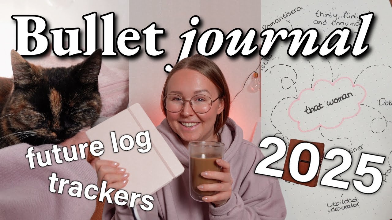 Startar min Bullet Journal 2025 📓✨