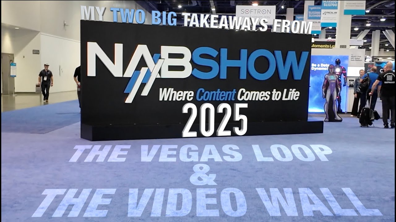 NAB Show 2025 in Las Vegas was like taking a trip into the future!
