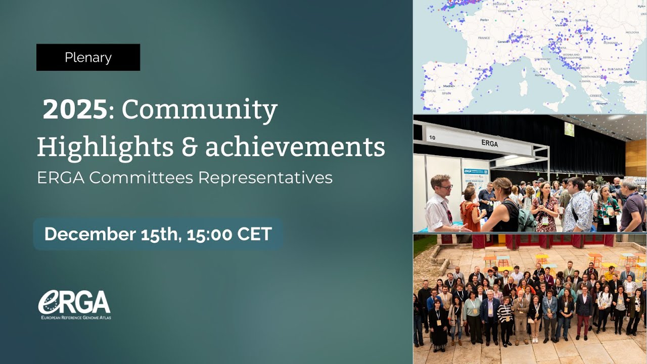 2025 - ERGA Community Highlights & Achievements