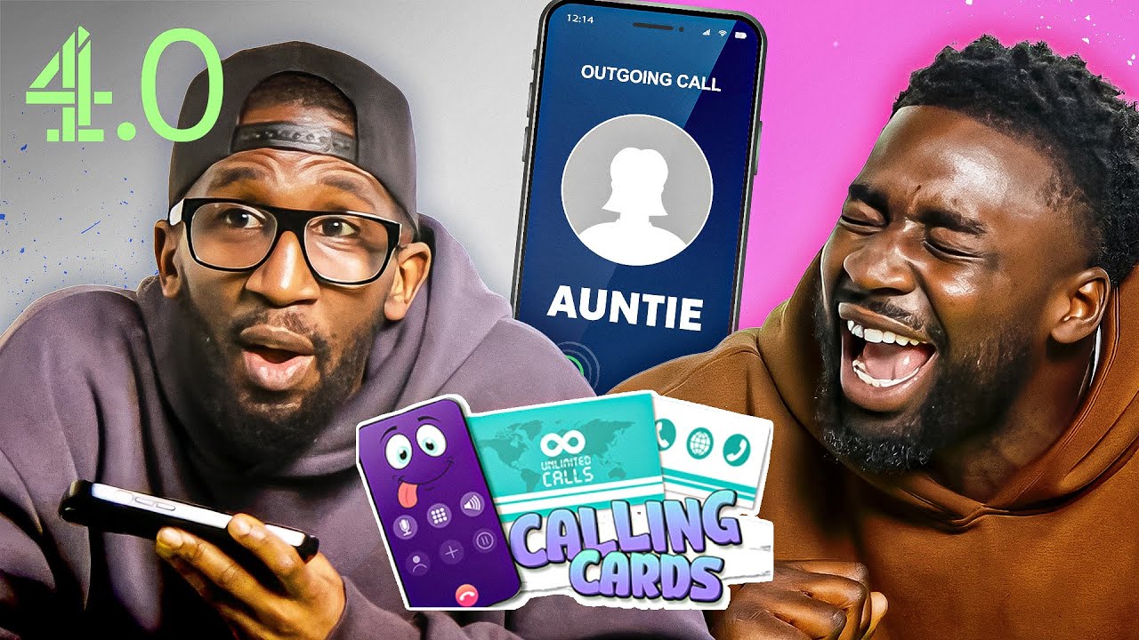 Prank Calling AUNTIES And RAPPERS | Calling Cards | @channel4.0