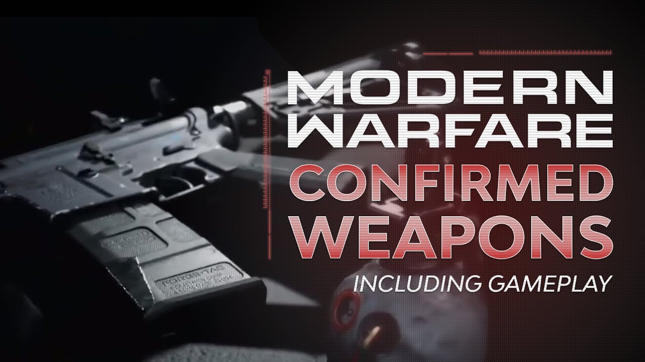 Modern Warfare | Confirmed Weapons (Gameplay)