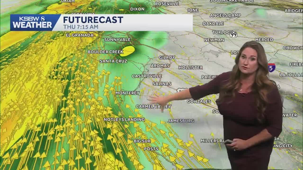 Rain to hit Central Coast in time for Thursday morning commute