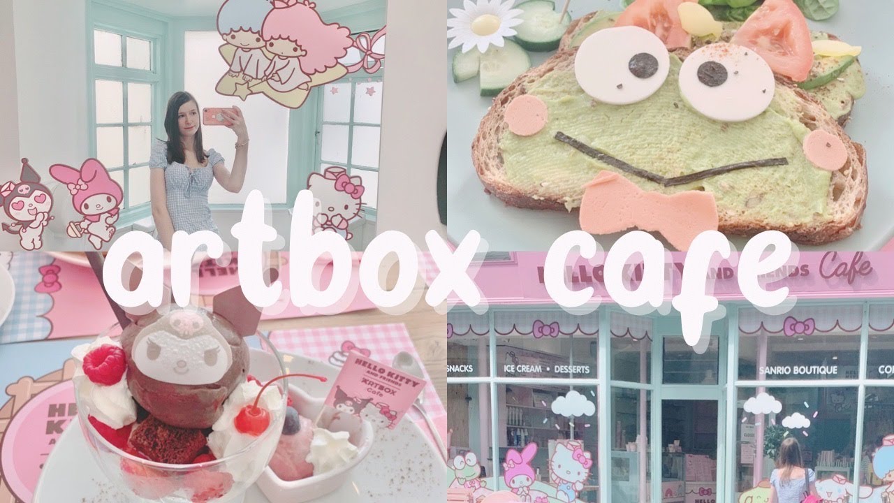 hello kitty & sanrio desserts🍨💕 | artbox cafe✨