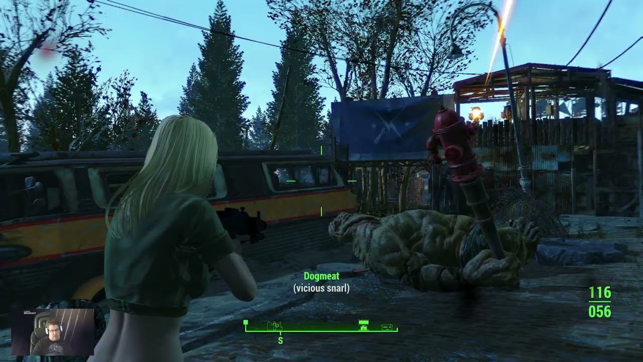 Fallout 4 on the Xbox Series S featuring Erica