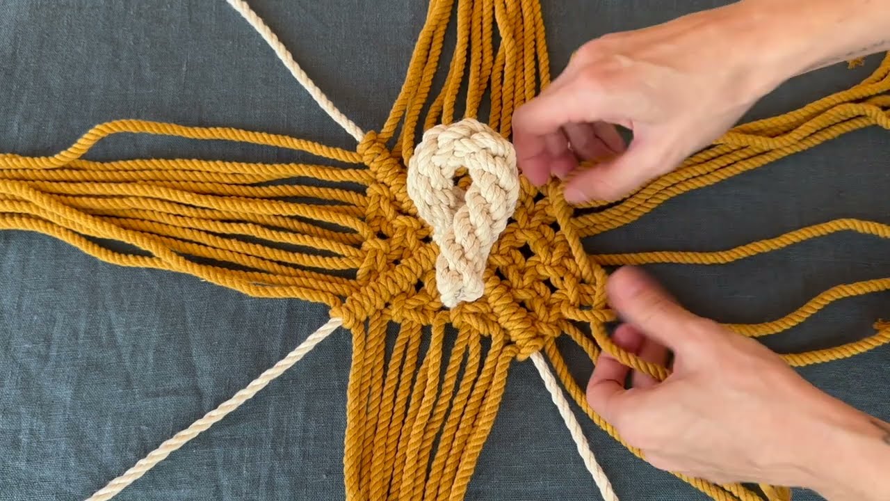 Macrame Pumpkin Tutorial / DIY Fall Macrame ideas / Halloween Decoration 2023
