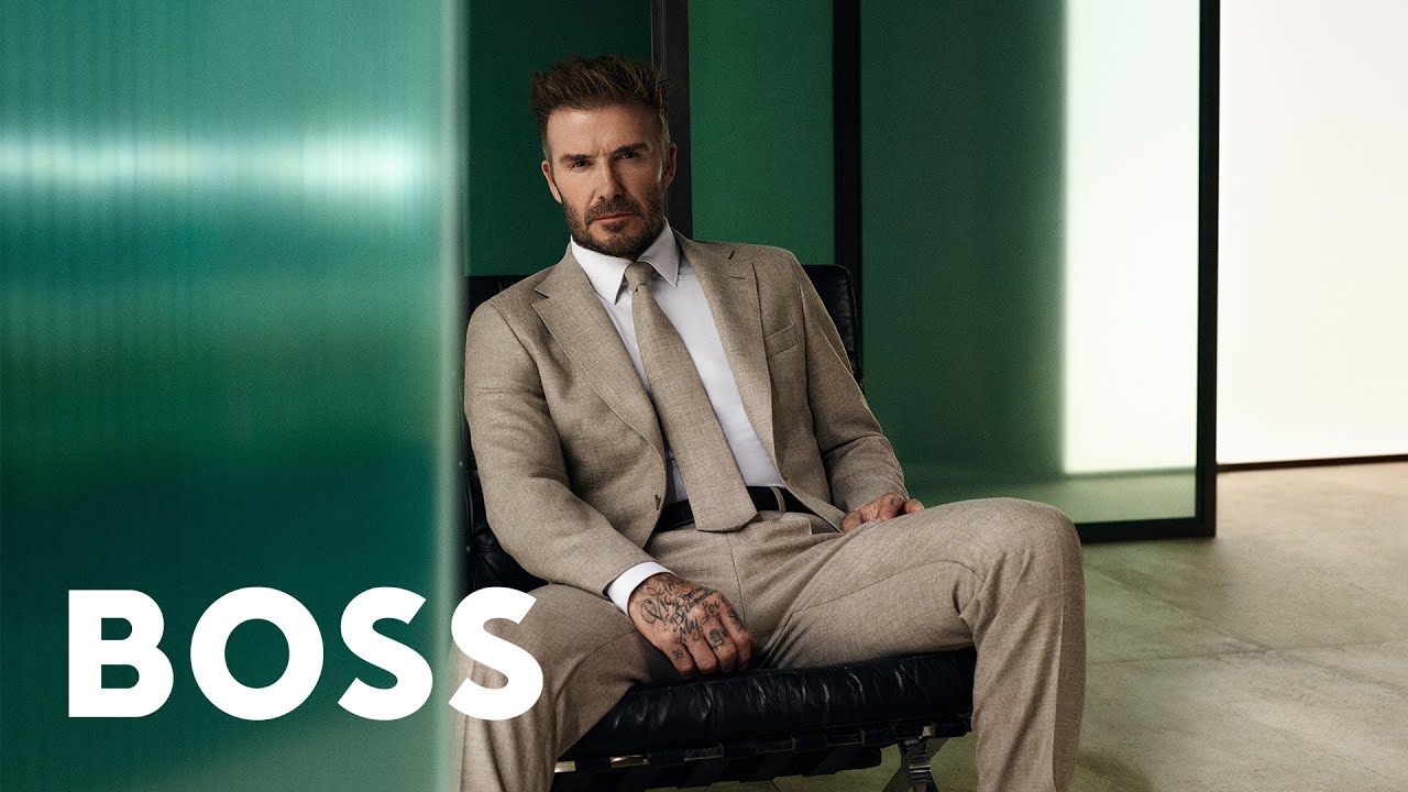 Fall/Winter 2024 Campaign starring David Beckham | BOSS